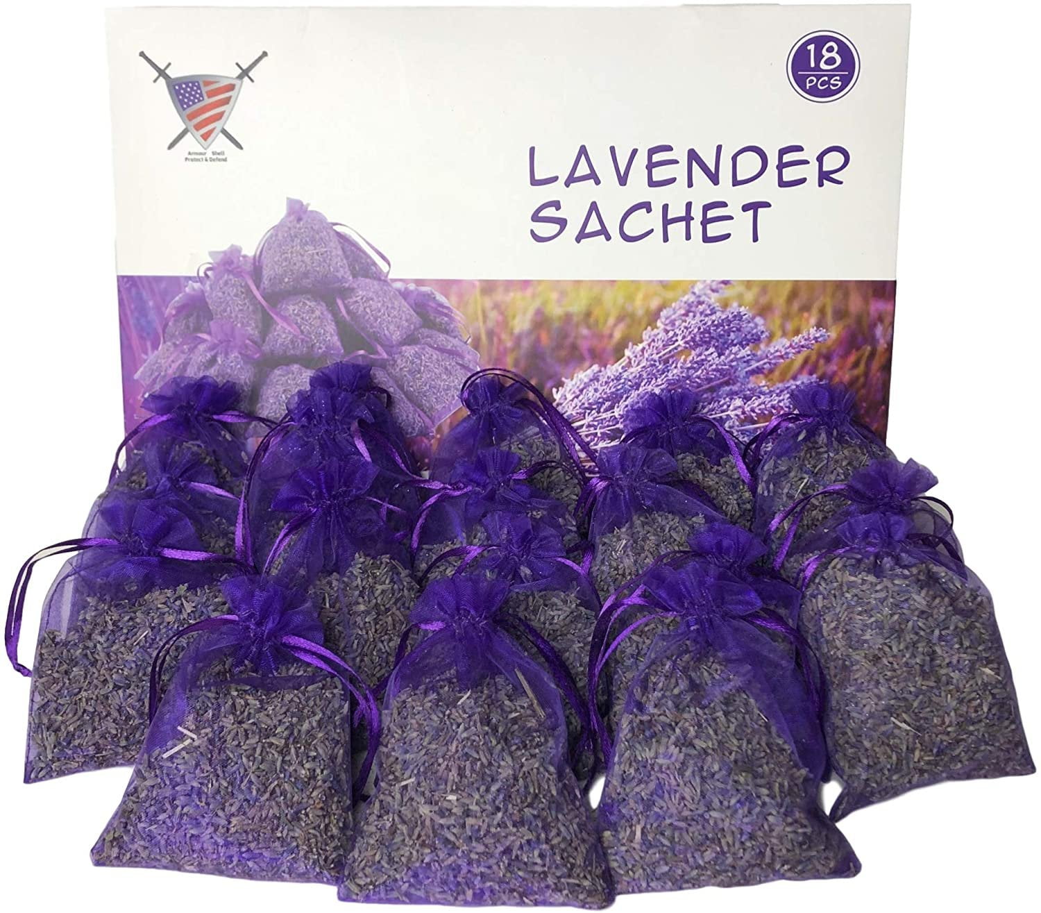 Lavender Sachet Bags Moth Repellent Sachets for Drawers and Closets