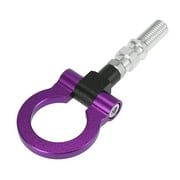 Purple Aluminum Alloy Front Bumper Trailer Towing Eye Tow Hook for Japanese Car