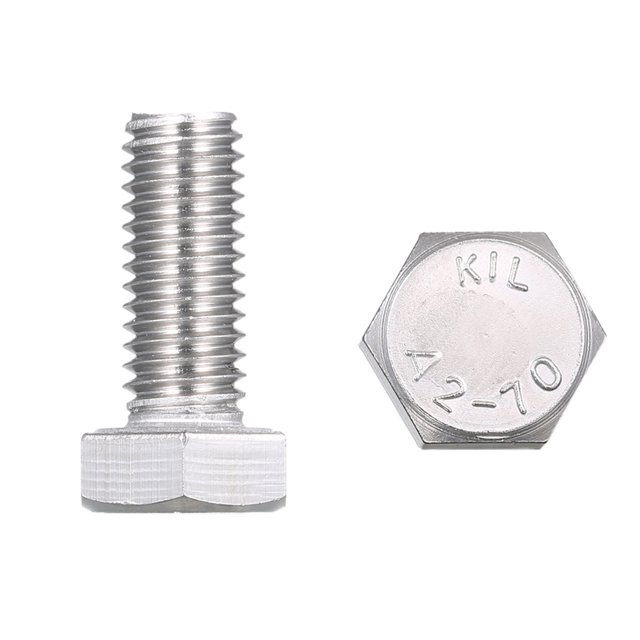 Tornillo Irfora Tornillo hexagonal exterior de acero inoxidable DIN933 304 Irfora Tornillo