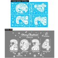 thumbnail image 1 of Pegatinas navideñas para ventana, calcomanías de Papá Noel para decoración de Año Nuevo, regalo de Navidad, 2024, 1 of 4