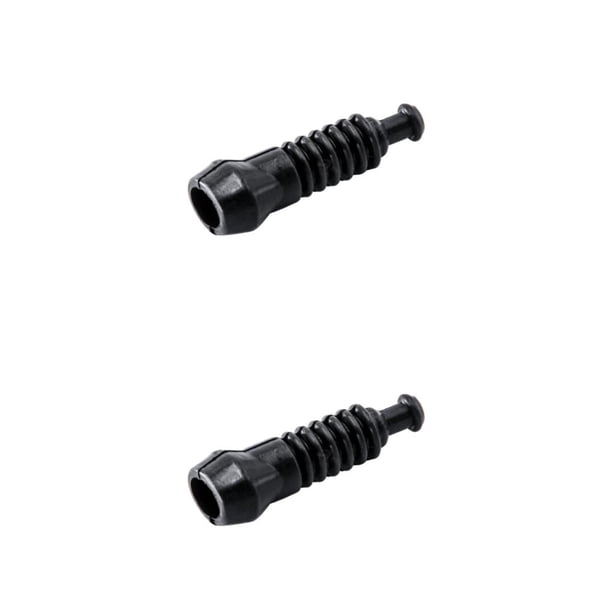 Riwesomey Accesorios de funda protectora para cables de coche, cubierta de cables de rosca profesional para vehículos, cubiertas para envolver, 2piezas