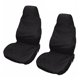 thumbnail image 1 of 2 x Fundas para asientos de automóvil Ultraligero Impermeable Universal Desmontable Auto Protección Protector frontal Funda de asiento Negro Nylon impermeable Anti-Oil, 1 of 2