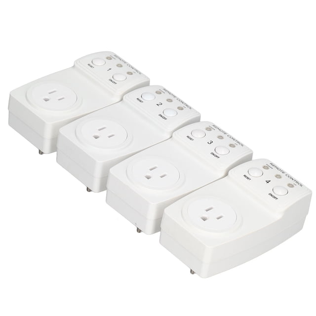 Kit de enchufe de Control remoto inalámbrico, enchufe de interruptor inteligente con enchufe de interruptor de alimentación, enchufe de Control remoto para lograr más