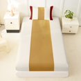 thumbnail image 3 of Homewish Vintage Vertical Lines Twin Sheets,Contemporary Stripe Bedding,Red,3 Pieces,1 Fitted Sheet and 1 Pillowcase, 3 of 6