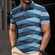 thumbnail image 4 of Camisas de Manga Corta de los Hombres Impresión Botón Casual Turndown Cuello Blusa para el Uso Diario Y Al Aire Libre, 4 of 5