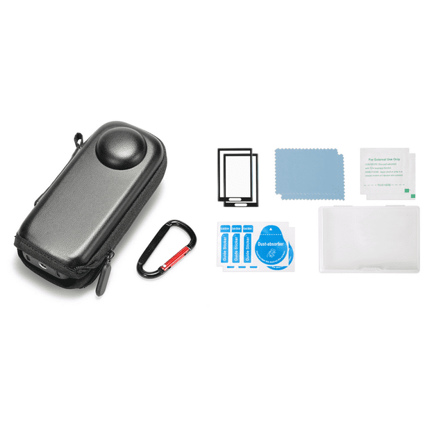 Insta360 X4 accesorios PU bolsa de almacenamiento portátil cámara para cuerpo Mini