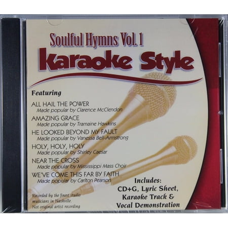 Soulful Hymns Volume 1 Daywind Christian Karaoke Style NEW CD+G 6 Songs