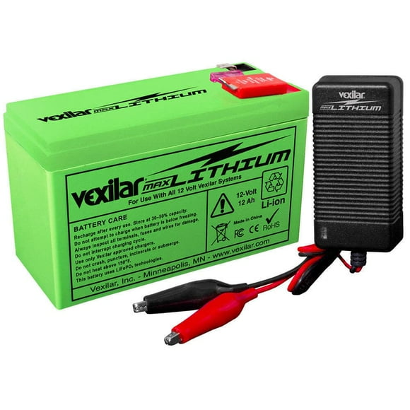 Batería de litio Vexilar V-220L 12V/12A para buscador de peces