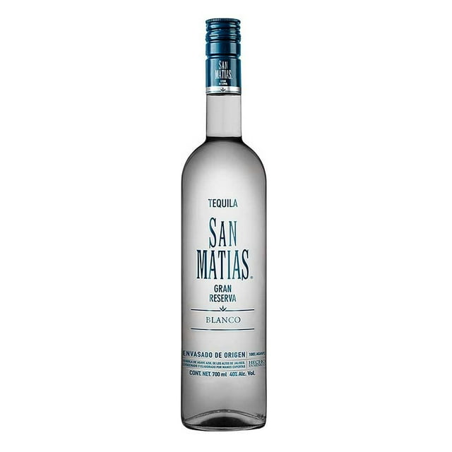 Caja de 12 Tequila San Matias Blanco Gran Reserva 700 ml