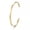 Gold Plated, variant on 3pcs Cuff Bangle Stainless Steel 6cm inner Inspirational Bracelets Engrave Name-Steel Color