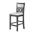 thumbnail image 6 of New Classic Furniture Gia 5-Piece Transitional Wood Dining Set in Gray, 6 of 11