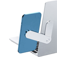 thumbnail image 2 of 2X Magnetic Laptop Phone Holder, Adjustable Laptop Cell Phone Mount, Laptop Side Mount Clip (Silver), 2 of 4