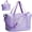 Purple, variant on Travel Duffel Bag for Spirit Airlines Personal Item Bag 18x14x8 Underseat Carry on Cabin Bags Underseat, Expandable Weekend Overnight for Women Men