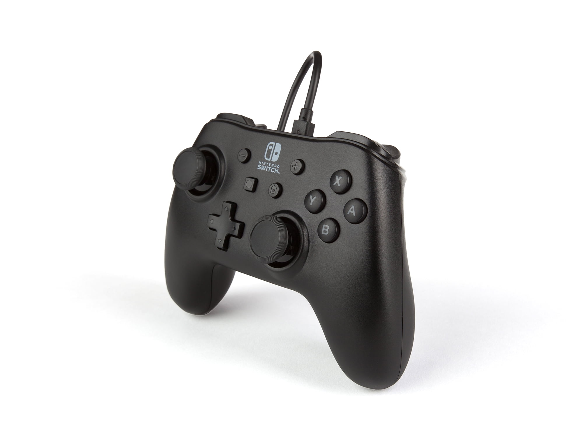 PowerA Nintendo Switch Wired Controller - Black, Detachable 10ft USB Cable,  No Battery Required, Officially Licensed By Nintendo