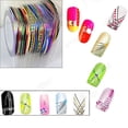 thumbnail image 3 of Visland 10 Color 20m/Rolls Nail Art UV Gel Tips Striping Tape Line Sticker DIY Decorations, 3 of 5