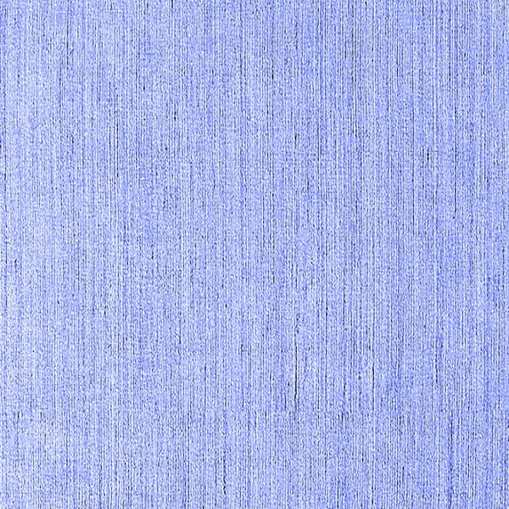 Ahgly Company Indoor Square Solid Blue Modern Area Rugs, 4' Square