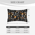 thumbnail image 3 of Plush Throw Pillow Covers, construction tools Pillow Cases with Invisible Zipper, Breathable Microfiber Pillow Cases Standard Size for Sleeping Bedroom Sofa Living Room 14x20, 3 of 5