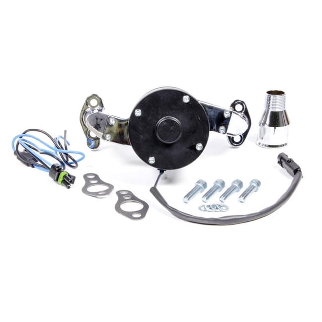 Proform PFM66225C Aluminum Electric Water Pump for Small Block Chevy, Chrome