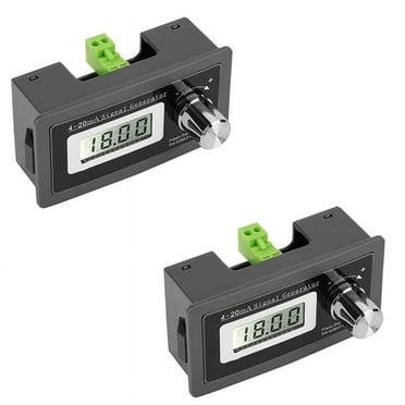 2Pack 4-20MA Current Loop Signal Generator 0.01 Two-Wire PLC Instrument