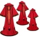 thumbnail image 2 of Disfraz de Padme para cosplay, disfraz de batalla espacial de fantasía para mujer adulta, túnica roja, peluca, vestido, capa, trajes, accesorios para fiesta de carnaval y Halloween, 2 of 5