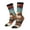 2 Black-1, variant on Hot Air Balloon Guinea Pig Print Adult Socks for Men & Women,Calf Socks, Ankle Socks,Boots Socks,Breathable Casual Sock,Unisex Crew Socks