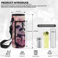 thumbnail image 4 of HUIACONG 4-IN-1 Kids School Backpack Set for Boys Girls Sakura Cute Panda Age 6-10 Large Capacity Bookbag with Detachable Lunch Box Pencil Case Water Bottle Holder, 4 of 7