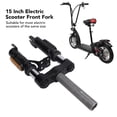 thumbnail image 3 of Scooter Suspension de suspensión Delantero, scooter eléctrico de 15 pulgadas resistente al desgaste compacto delantero delantero con espejo reflector para la mayoría de los, 3 of 7