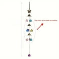 thumbnail image 4 of JingChun Clearance Under $2.00 Metal Wind Chimes Butterflies Colourful Wind Chimes Outdoor Garden Decoration Tree Hanging Metal Wind Chimes Hanging Ornaments, 4 of 7