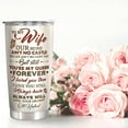 thumbnail image 5 of Gifts for Wife - Gifts for Her - Happy Anniversary Wedding Gifts - Wife Gifts from Husband - Wife Birthday Gift Ideas - Christmas Gifts for Wife - Romantic Gifts for Her - 20 Oz To My Wife Tumbler, 5 of 6
