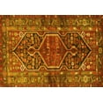 thumbnail image 1 of Ahgly Company Indoor Rectangle Persian Yellow Traditional Area Rugs, 4' x 6', 1 of 4