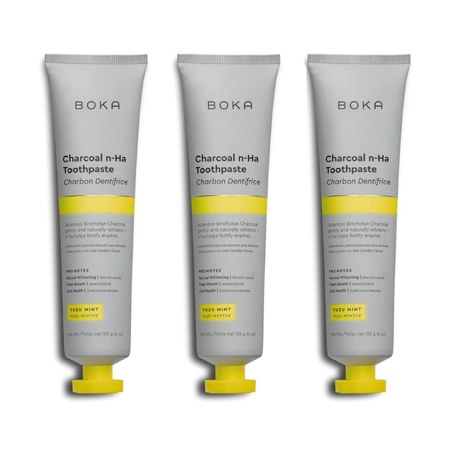 Pasta de dientes Boka Charcoal Free Nano Hidroxiapatita 120ml