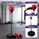 thumbnail image 4 of Bolsa de boxeo Hurtle ajustable con guantes 150 cm, 4 of 8