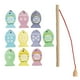 thumbnail image 1 of Kids Magnetic Fishing Game Wooden Number Toddlers Fishing Building Blocks Toy Early Education Puzzle Gifts Type A, 1 of 4