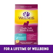 Wellness Complete Health Whitefish, Salmon & Peas Recipe Small Breed Dry Dog Food, 11 lb