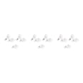 thumbnail image 2 of Guardoinrt 5pcs PVC Fashion And Exquisite Clear Suction Cup Clip For Wide Application Wall Suction Cup Clip 3Set, 2 of 6