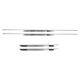thumbnail image 1 of Tira decorativa para puerta interior Ticfox acero inoxidable brillante 4 piezas para Range Rover, 1 of 10