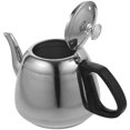 thumbnail image 1 of Stainless Steel Kettle For Home Use 1Pcs 8.65X5.50X5.11inch Preparing Hot Beverages, 1 of 5