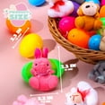 thumbnail image 5 of Joyfy 36 Pack Prefilled Easter Eggs with Toys,Easter Eggs with Mini Stuffed Animals Plush Toys for Kids Toddler,Easter Basket Filler Egg Hunt Filler Stuffer, 5 of 6