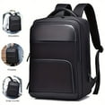 thumbnail image 1 of Men's Large Capacity Backpack, Suitable For 15.6in Computer With USB Charging Port And Luggage Strap, Fashion Travel Backpack, 1 of 5
