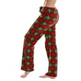 thumbnail image 2 of Just Love Fleece Pajama Pants for Women Sleepwear PJs (Multi Xmas Plaid, Medium), 2 of 3