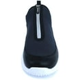 thumbnail image 3 of DKNY Mens SEB Leather/Textile High Top Zipper, Navy/Black, 11, 3 of 6