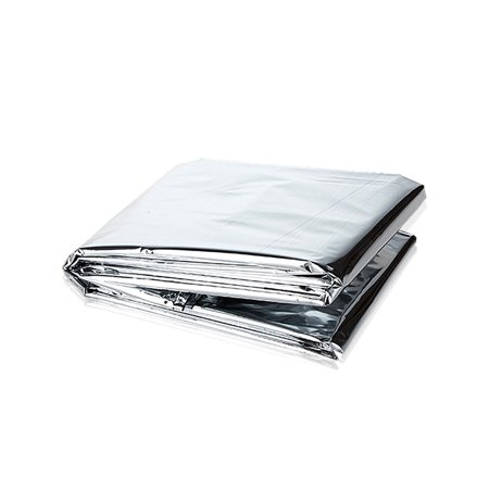 wolftale Emergency Blanket Outdoor Survival Thermal Cover Gear Backpacking  Foldable Reflective Keep Warm Tent Sleeping Accessory Silver 130x210cm |  Walmart Canada