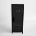 thumbnail image 3 of Pen+Gear Mini Metal Desktop Locker, Black, Durable Desk Organizer, 3 of 6