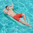 thumbnail image 1 of “Hammock” air mattress 160 X 84 cm Assorted Inflatable Assorted, Turquoise, 1 of 5