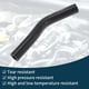 thumbnail image 5 of Manguera del radiador de Unique Bargains, manguera de calefacción del radiador, tubo de salida del radiador para Honda Civic 2010-2011 No.19514RRAA00, tubo de refrigerante de goma negro 1 Pc, 5 of 6