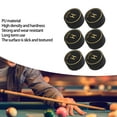 thumbnail image 4 of Embouts de Queue de Billard Professionnels Multi-Couches Kit de Remplacement 6 Pcs pour Billard Snooker Noir PU 14mm, 4 of 7