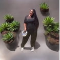 thumbnail image 4 of Plus Size Lazy Day Overalls In Black, 4 of 7