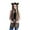 Brown, variant on Augper Animal Hood Scarf 3-in-1 Women Faux Fur Plush Winter Hoodie Hats Scarf Ears Hat Gloves Mittens Pocket Earflap Long Scarf Shawl Wraps Neck Warmer