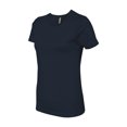 thumbnail image 2 of Next Level - Daily T Shirt for Women - Short Sleeve Women Shirts - Womens Navy Shirt - Basic Daily Plain Value, 2 of 5