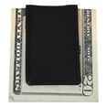 thumbnail image 3 of Leatherboss Genuine Leather Men Dollar Print Strong Magnetic Money Clip, Black, 3 of 7